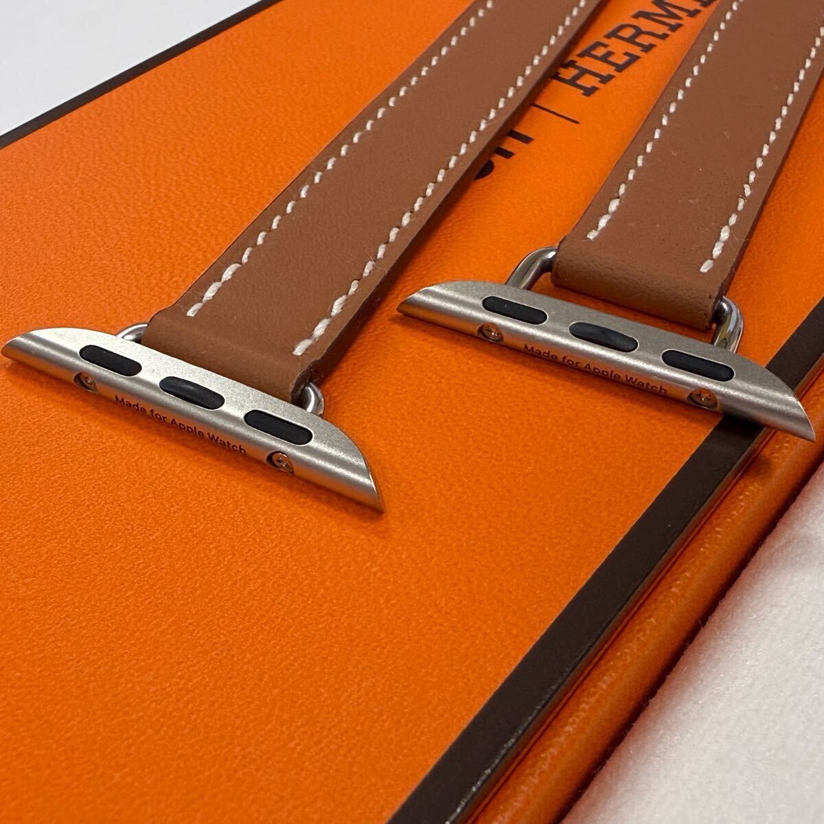 希少 未使用 即決 アピ アトラージュ ゴールド Apple watch HERMES