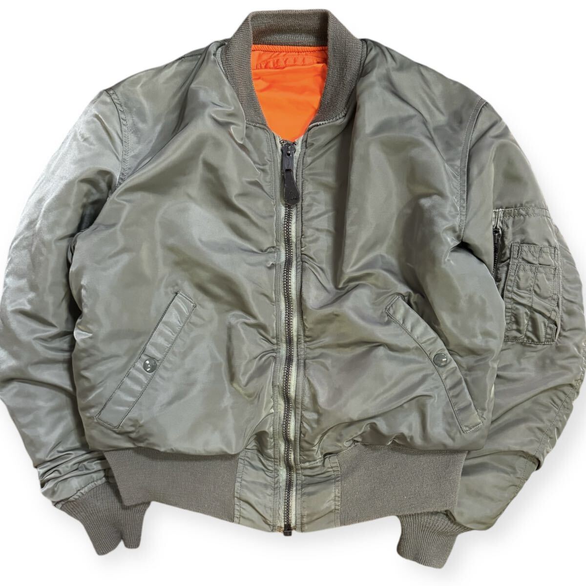 美品 ALPHA INDUSTRIES 90s USA製 復刻68モデル MA-1 フライト