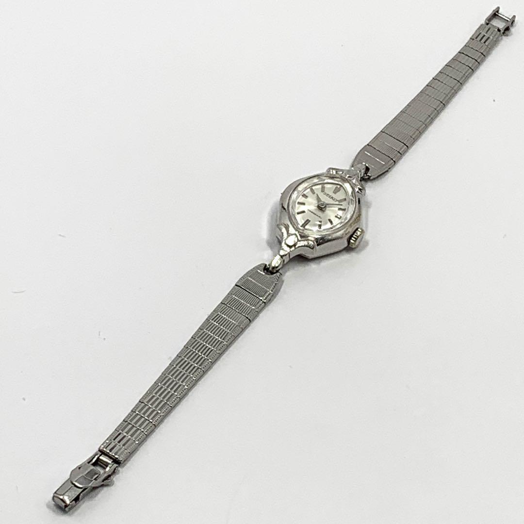 593 不動品 SEIKO セイコー レディース 腕時計 手巻式 人気 希少