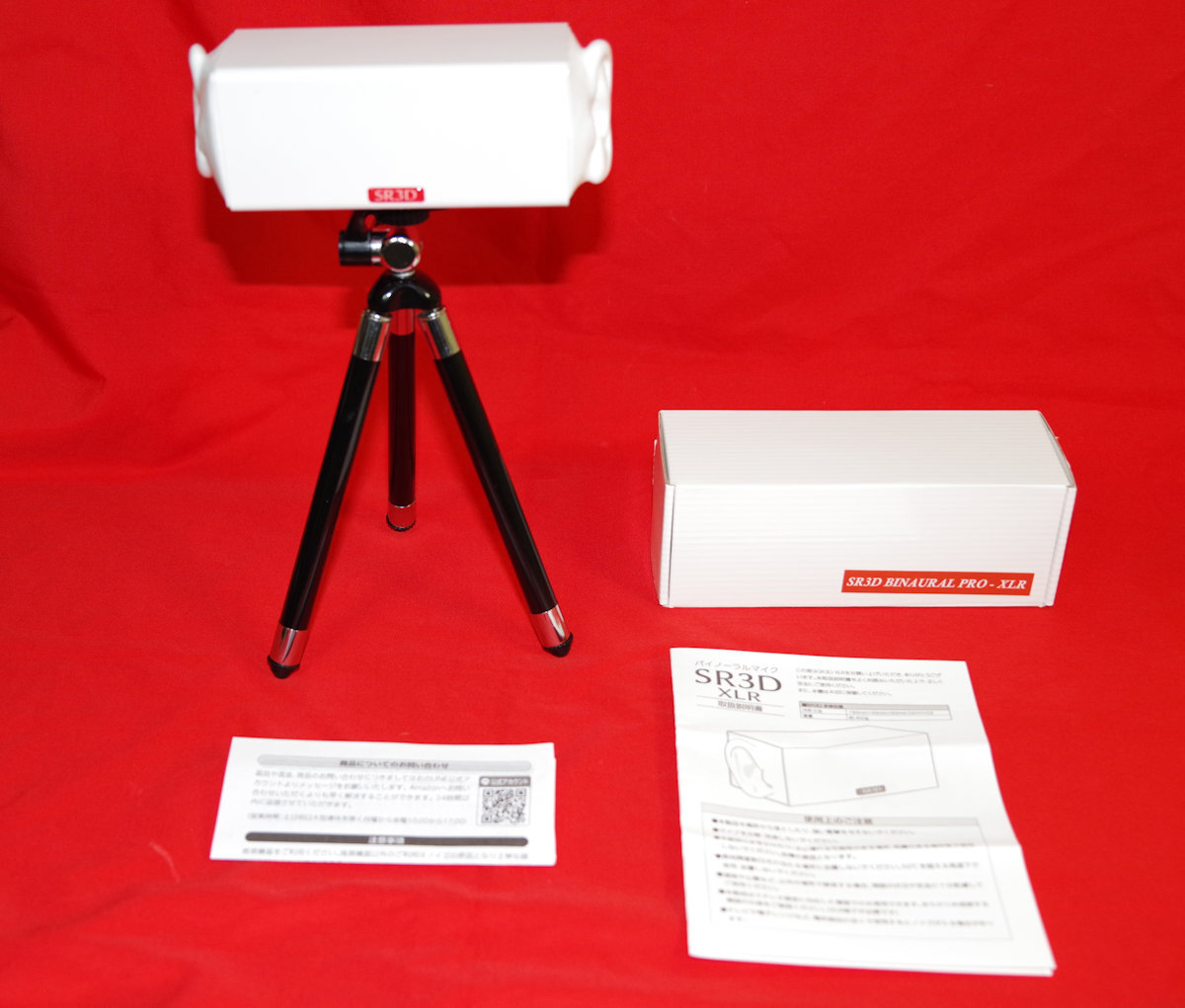 Yahoo!オークション - ASMR バイノーラルマイク SR3D PRO-XLR 動作品