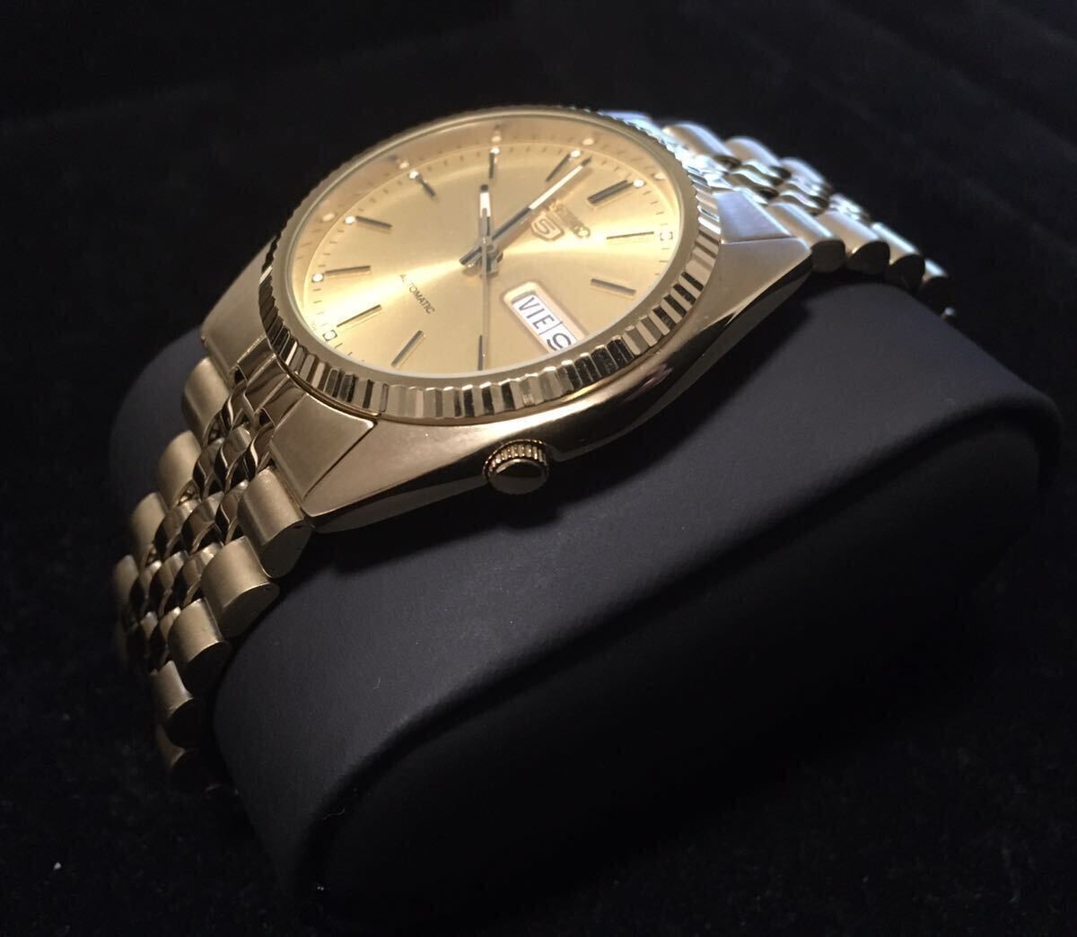 SEIKO 5 AUTOMATIC 7S26-0500 セイコーファイブ 自動巻 フルーテッド