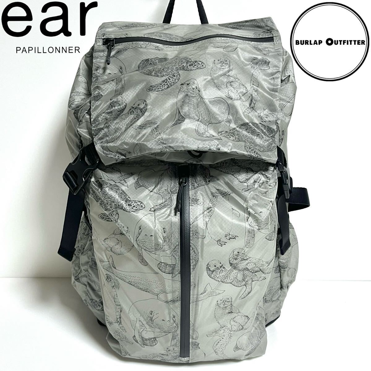 ear PAPILLONNER イア パピヨネ BURLAP OUTFITTERT コラボ 海のRED