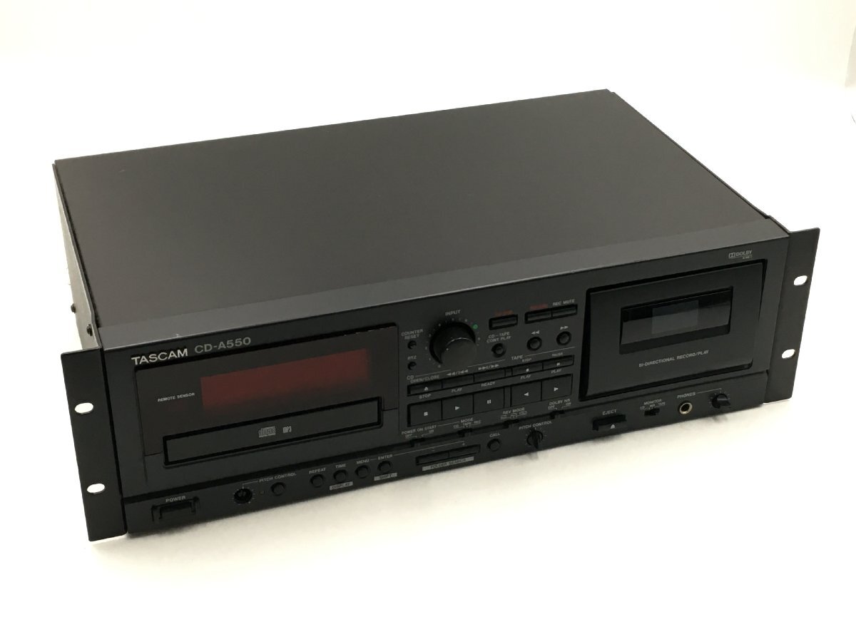 Yahoo!オークション - 【TASCAM タスカム】CD/カセットデッキ CD-A550