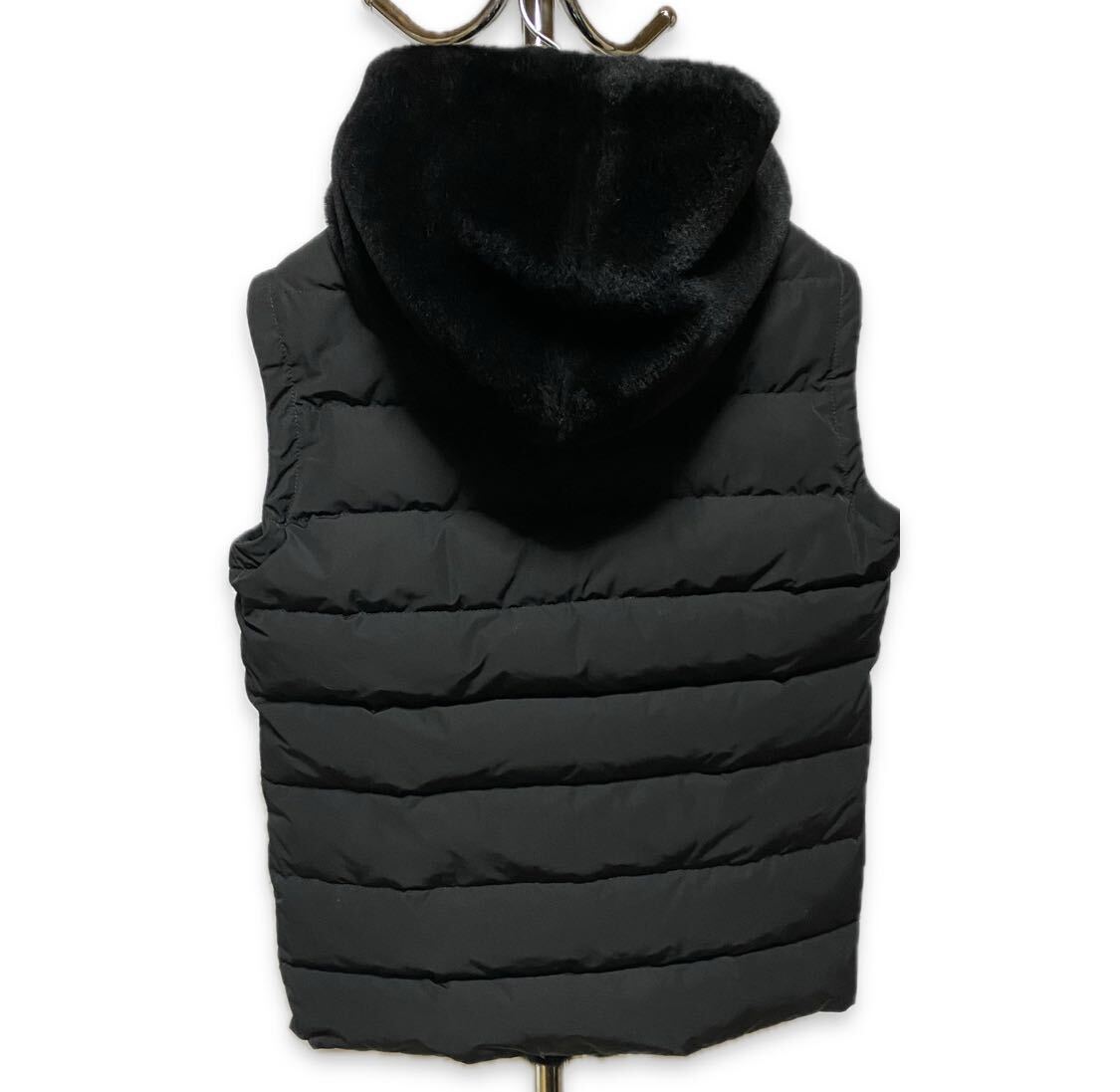 価格交渉可1PIU1UGUALE3 × EMMETI MOUTON HOODED VEST ［BLACK］3