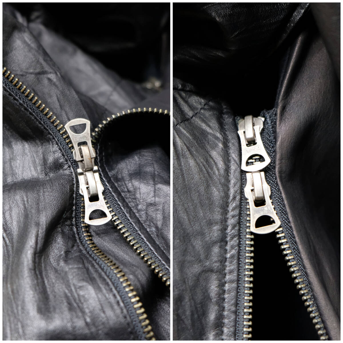 Yahoo!オークション - LGB BONO 15 レザージャケット シワ加工 サイズ2