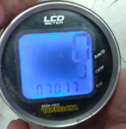 タケガワ LCD スピードメーター タコメーター モンキー ゴリラ