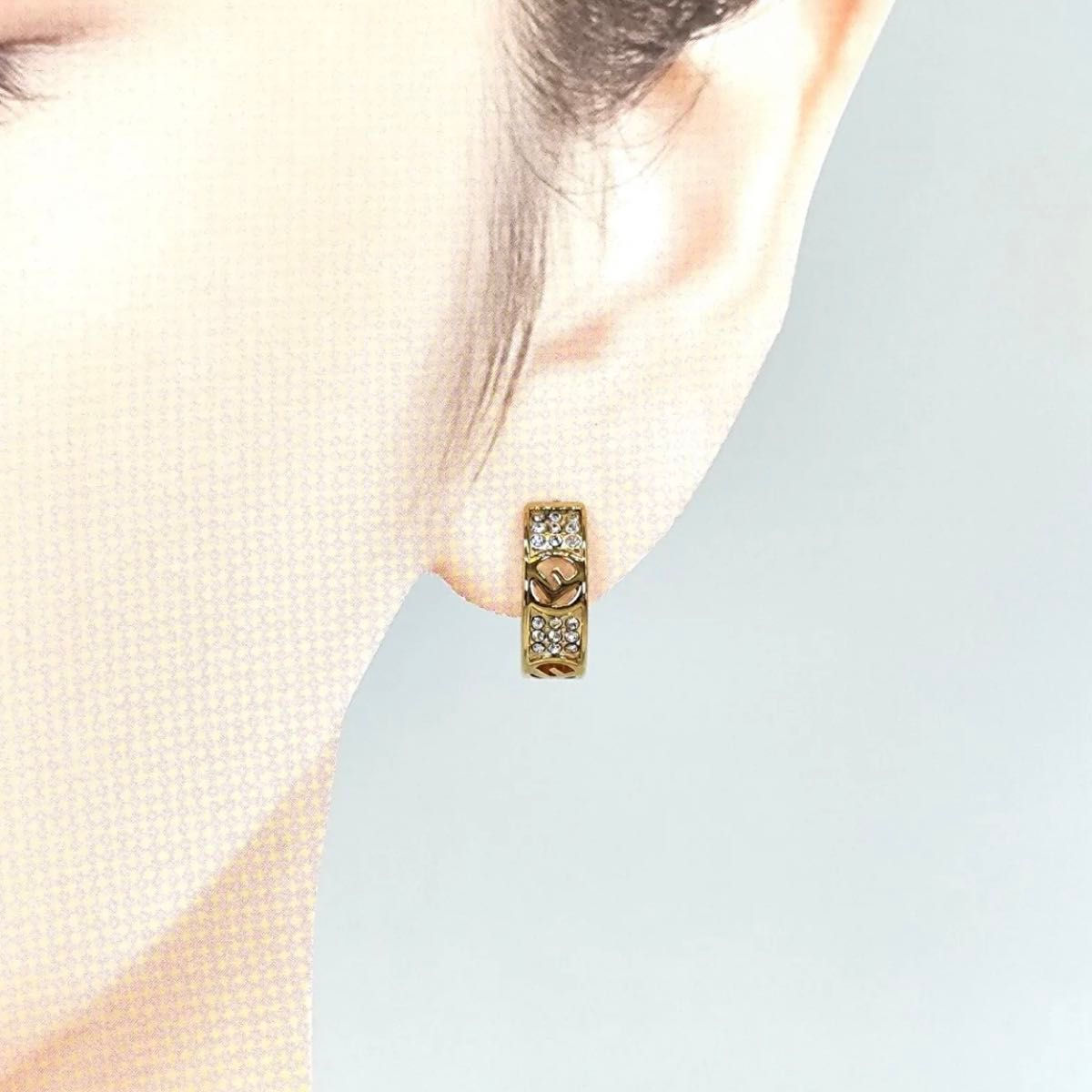 FENDI フェンディ エフ イズ フェンディ ピアス 片耳 フープ
