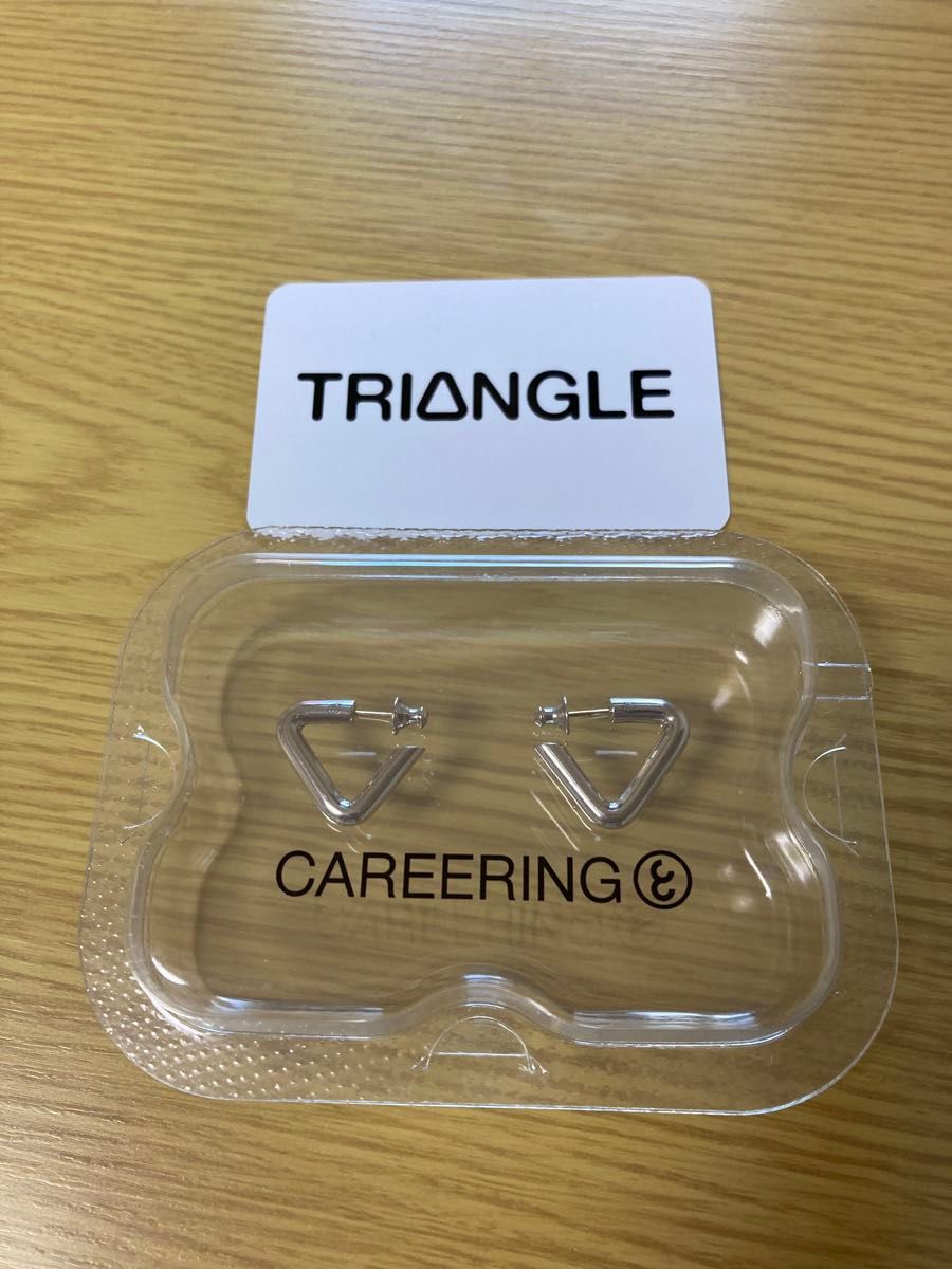 CAREERING(キャリアリング) TRIANGLE ピアス(501) 優里 メンズ