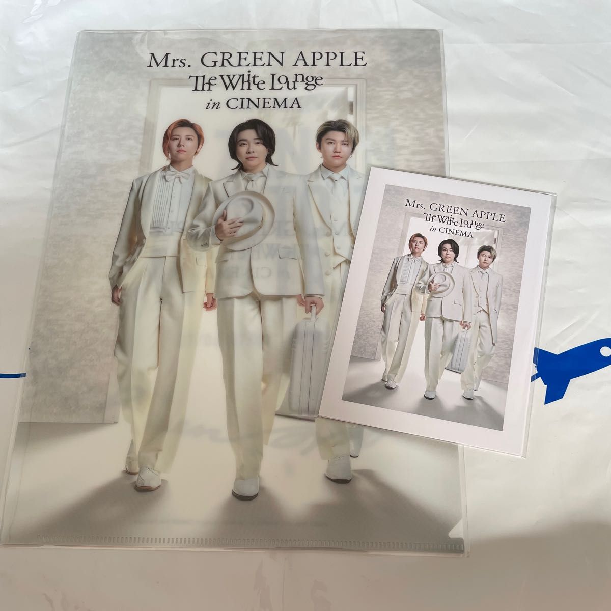 Mrs GREEN APPLE ホワイトラウンジ クリアファイル ポストカード