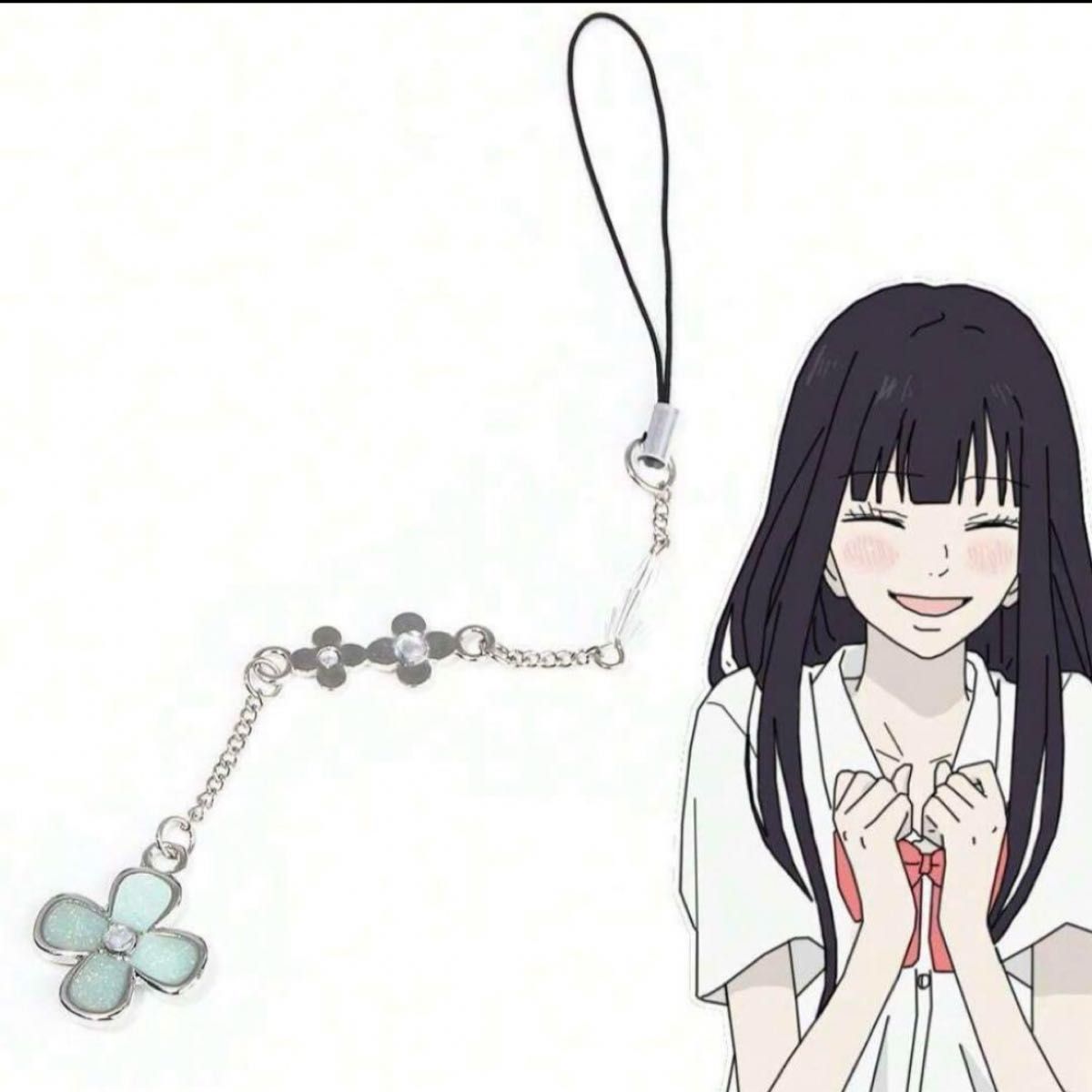 君に届け クローバー ストラップ キーホルダー 風早翔太 黒沼爽子