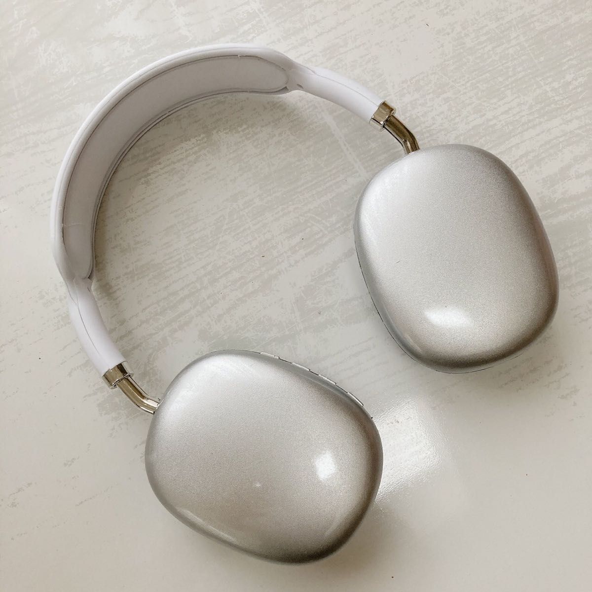 ワイヤレス ヘッドホン Apple Airpods max 互換品 ホワイト 白