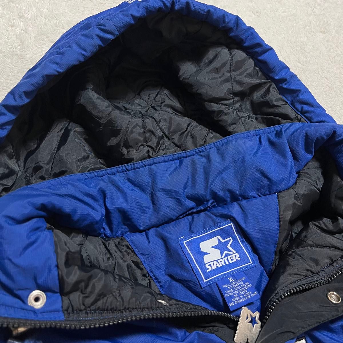 90s STARTER スターター アノラック 中綿ナイロンジャケット サイズ XL