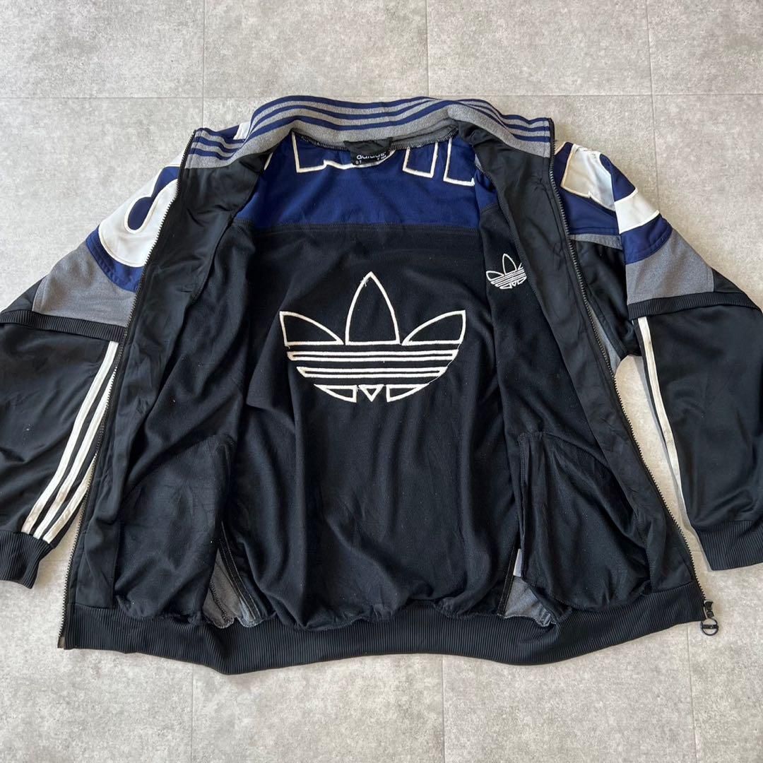 希少デザイン アディダス adidas トラックジャケット ジャージ 90s