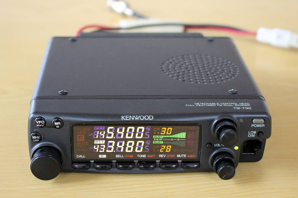 Yahoo!オークション - KENWOOD TM-732 144/430MHz 10W機
