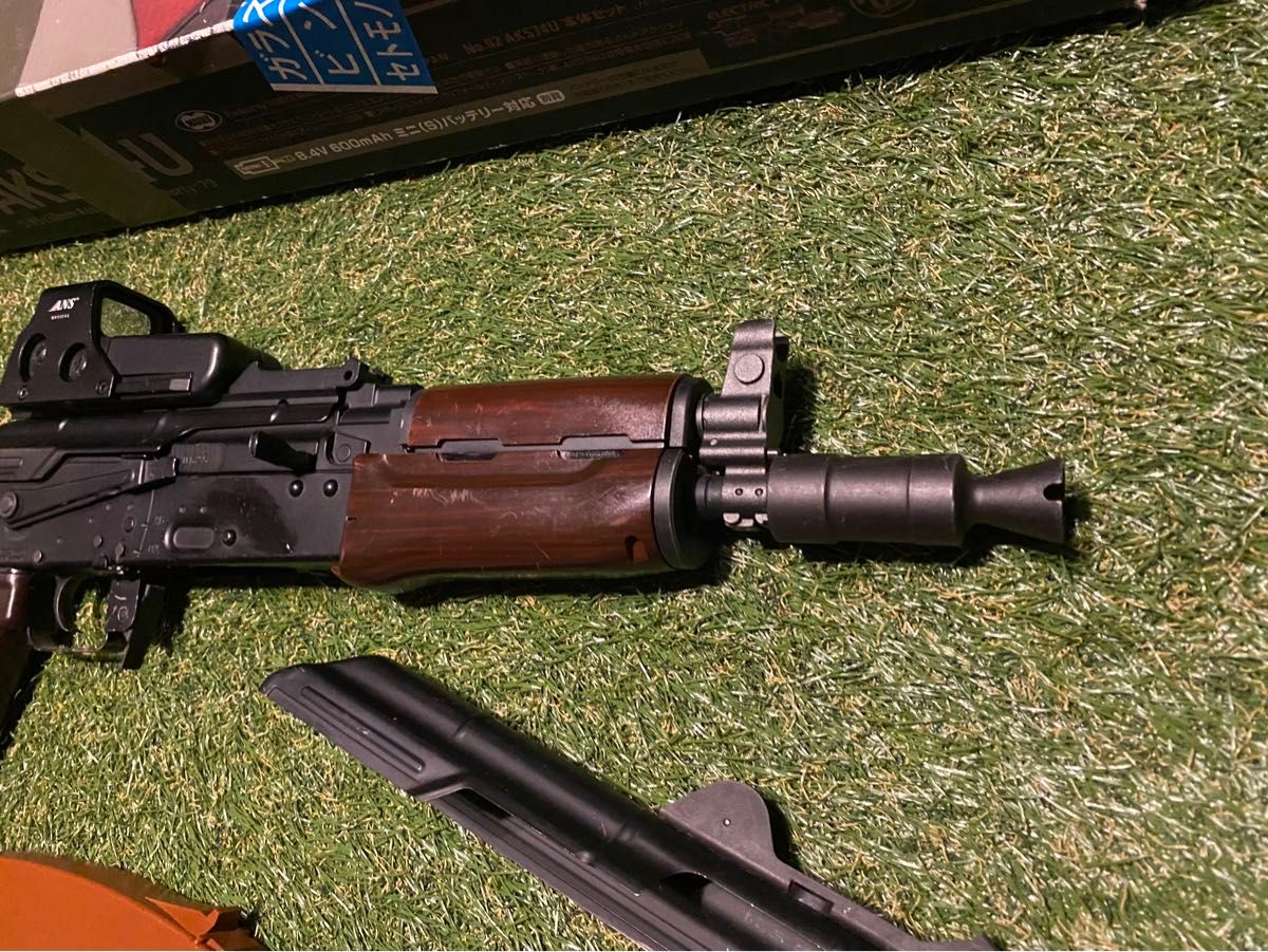 東京マルイ 次世代電動エアガン AKS74u マウントレール ホロサイト
