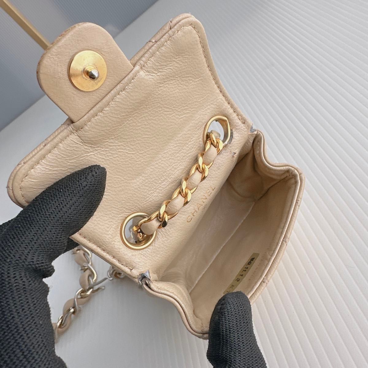 CHANEL シャネル ミニマトラッセ ウエストポーチ ミニボディバッグ