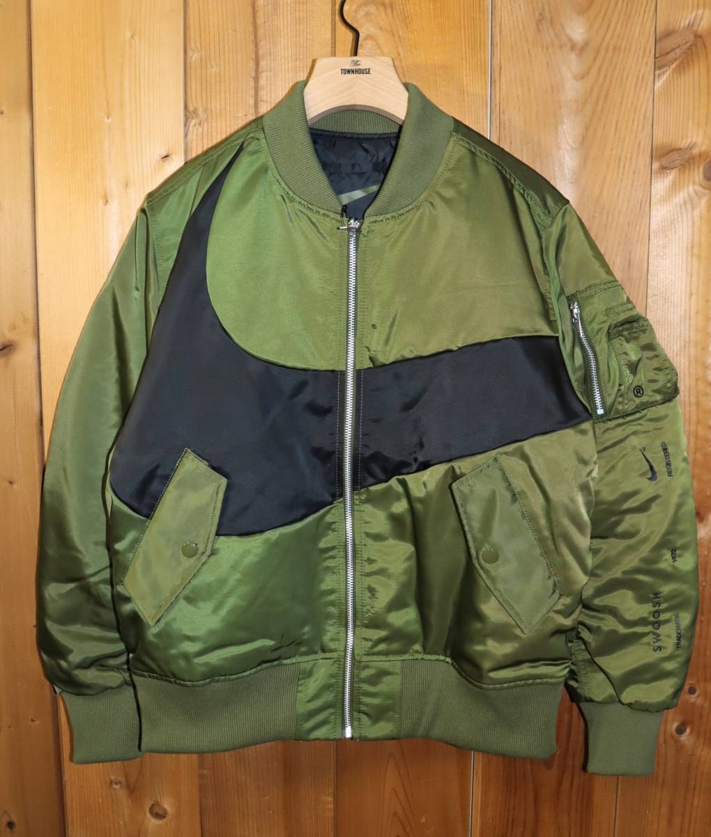 送料無料 【未使用】 NIKE NSW SYNFL SWOOSH BOMBER JACKET (Mサイズ