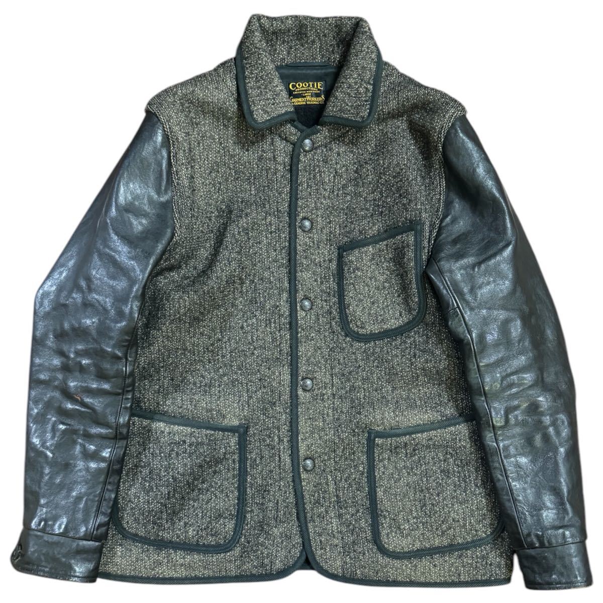 定価7万 雰囲気抜群 COOTIE 14AW Russell Shooting Jacket ビーチ