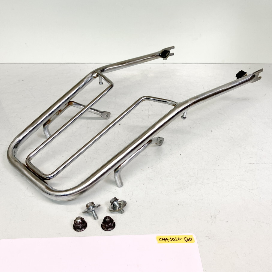 シャリー50 角目 12V 純正 リアキャリア Chaly CF50 取付ボルト付き