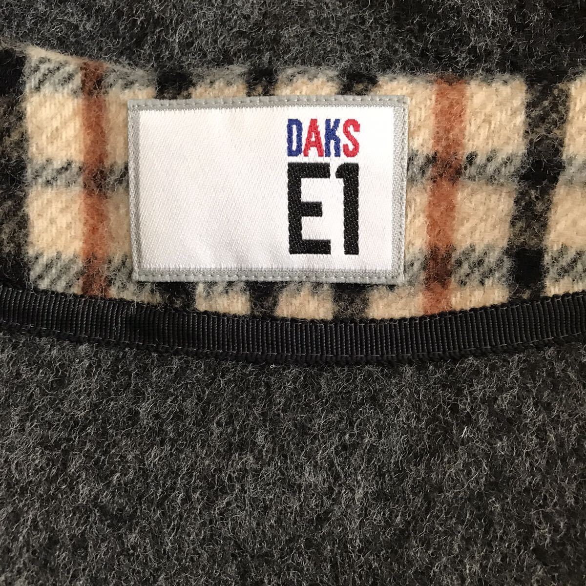 ダックス DAKS E1 チェック柄ダッフルコート 40｜Yahoo!フリマ（旧