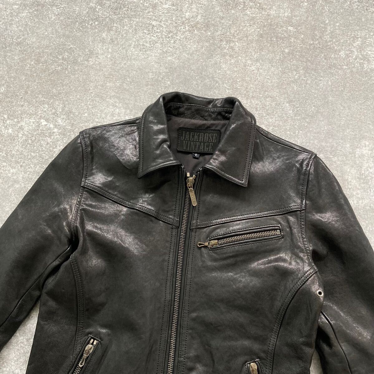JACKROSE VINTAGE】ジャックローズ ヴィンテージ 山羊革レザー