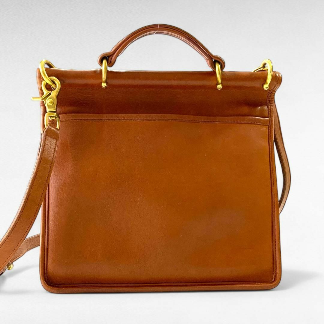 オールドコーチ COACH 2 way ショルダーバッグ ターンロック