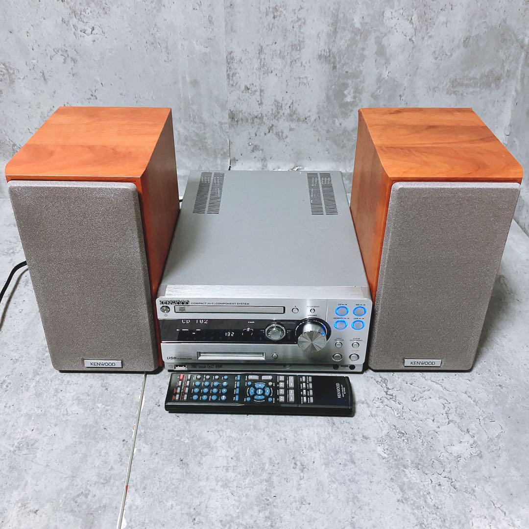 良品】KENWOOD CD MDコンポ UD-A77 RD-UDA77 ケンウッド FM AM