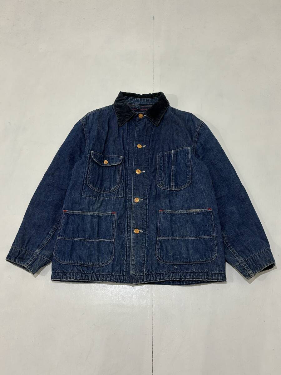 BLUE BELL】ブルーベル 50-60年代 ビンテージ 横縞ブランケット