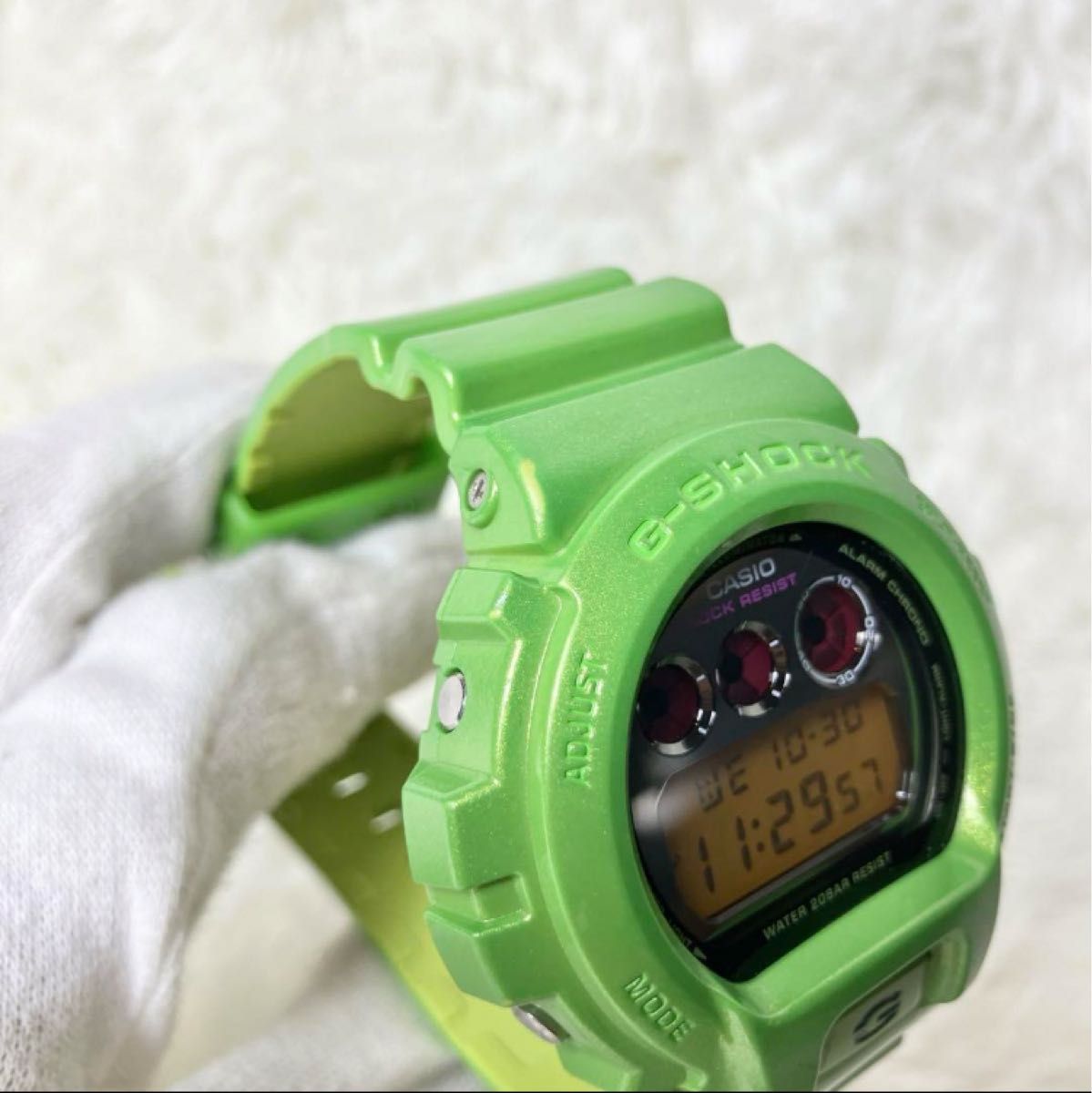 美品】 【希少カラー】CASIO G-SHOCK DW-6900NB-3JF メタリック