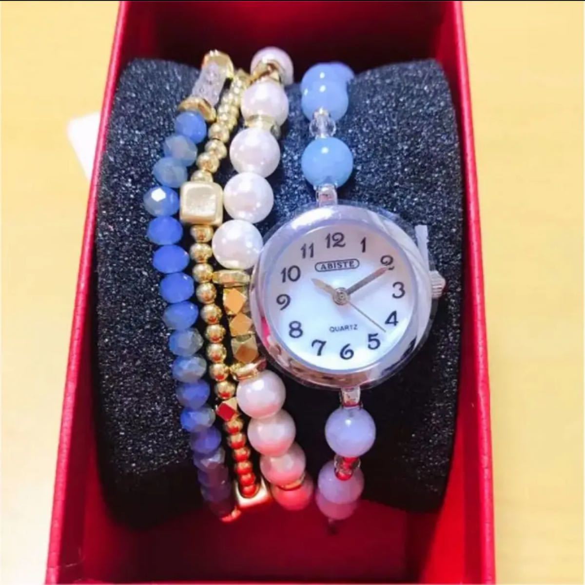 JAL限定品 未使用】アビステ ブレスレットウォッチセット｜Yahoo