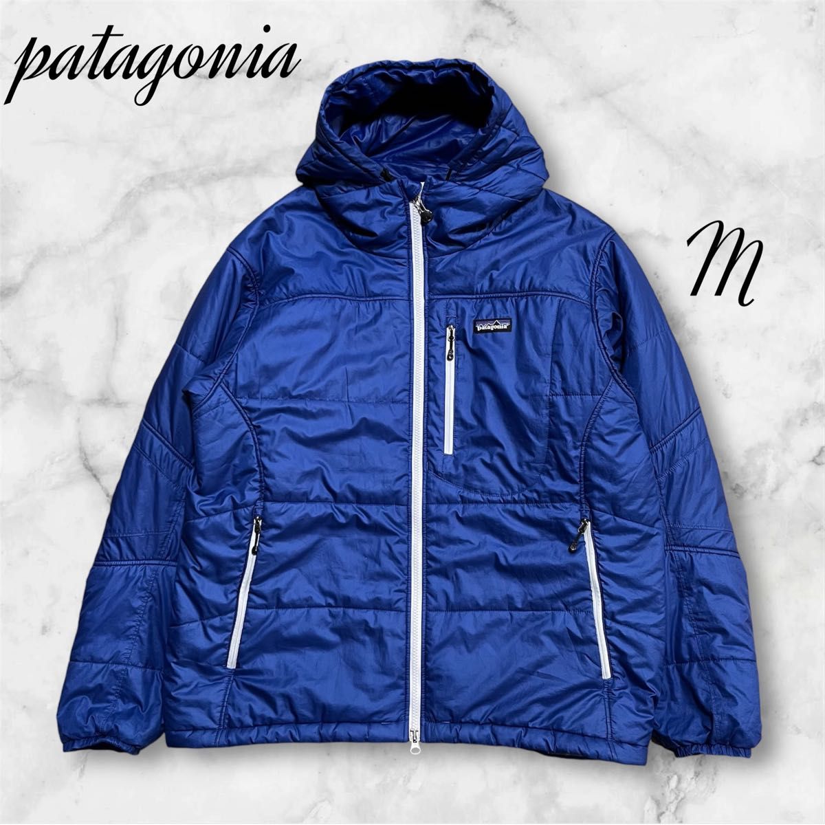 patagoniaパタゴニア ブルー DAS PARKA ダスパーカー M｜Yahoo!フリマ