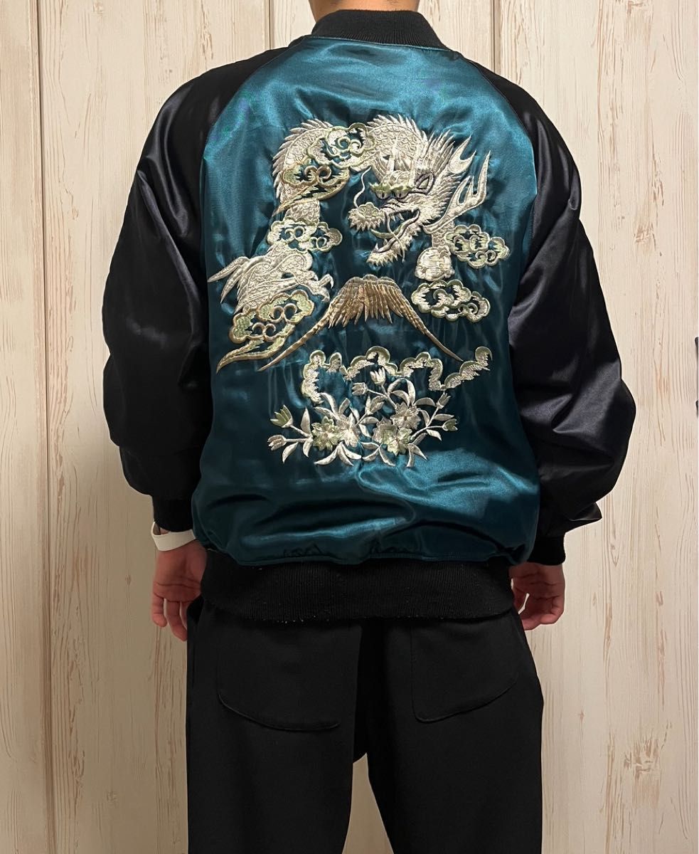 ENISHI'S様専用 hoshihime スカジャン 松井玲奈 ドラゴン 刺繍 サテン