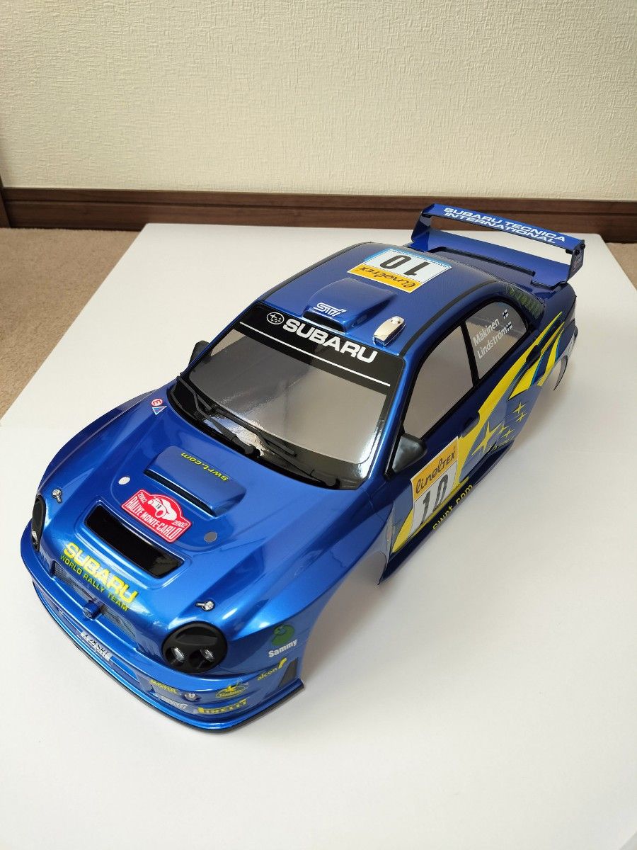 京商 FAZER MK2 FZ02-R スバル インプレッサ WRC 2002 ボディ 箱出し