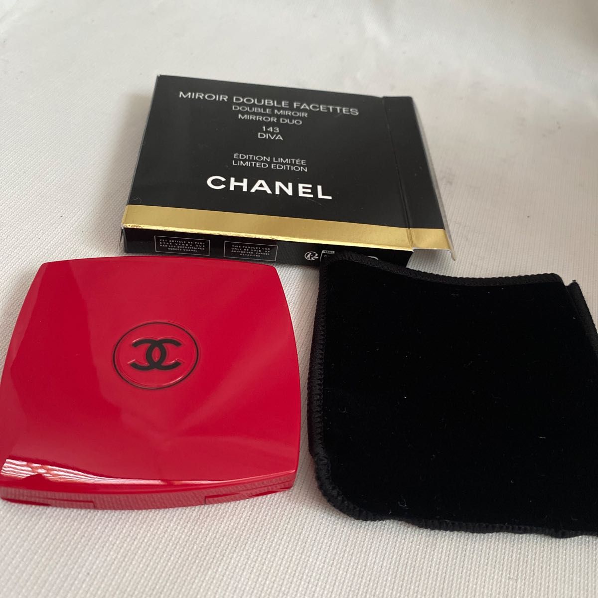 シャネル CHANEL 手鏡 ミラー コスメ ピンク系 143 diva｜Yahoo!フリマ