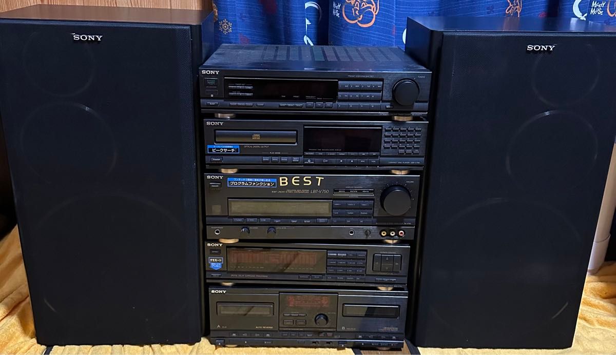 TOANEX様 SONY コンポ LBT-V750 2点 SONY Liberty LBT-V750 component
