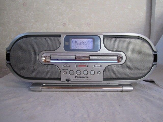 PANASONIC CD/MDラジカセ RX-MDX77 リモコン 電源コード おまけ付き