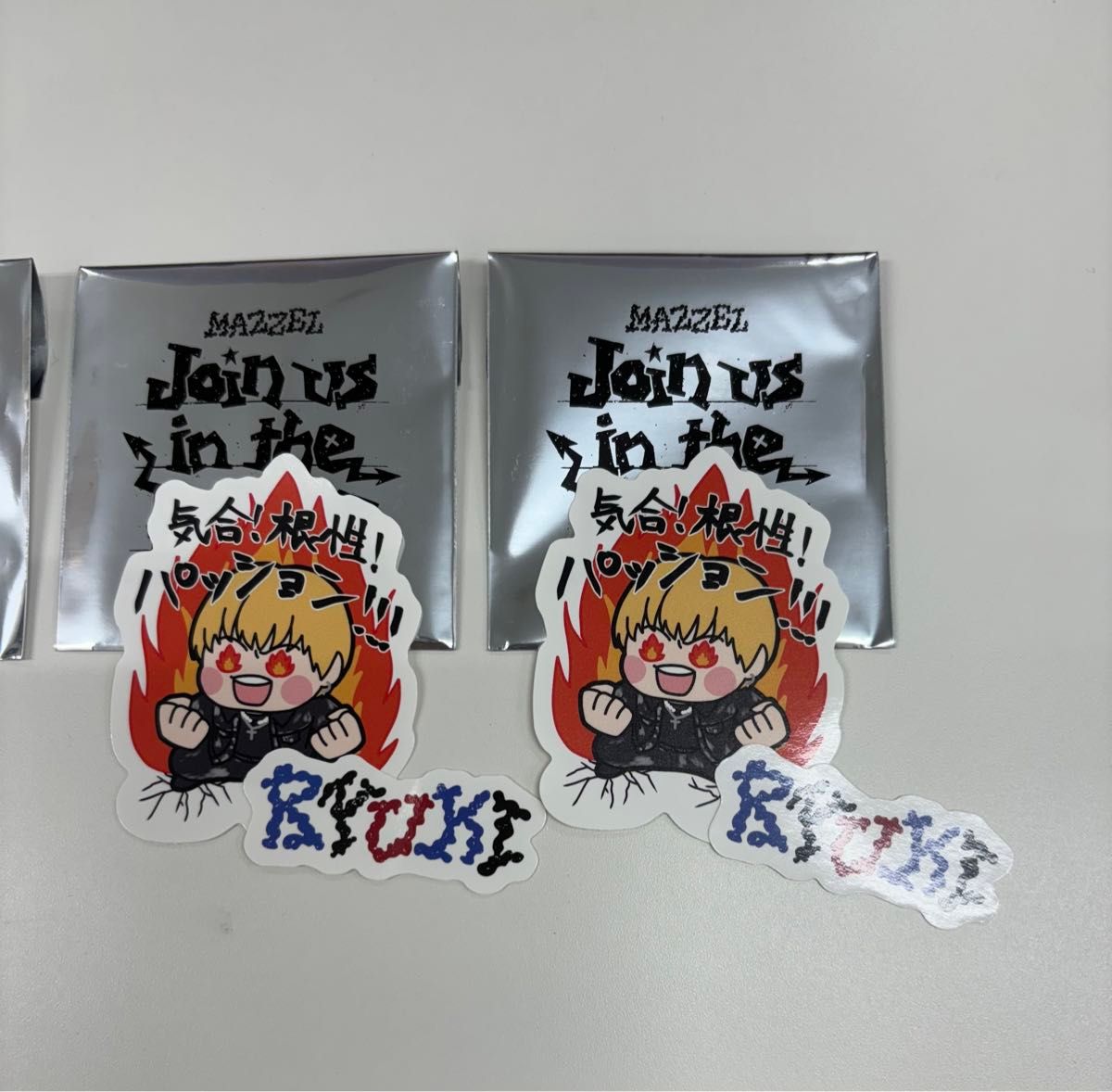 MAZZEL マーゼル シークレットステッカー RYUKI×2 EIKI｜Yahoo!フリマ