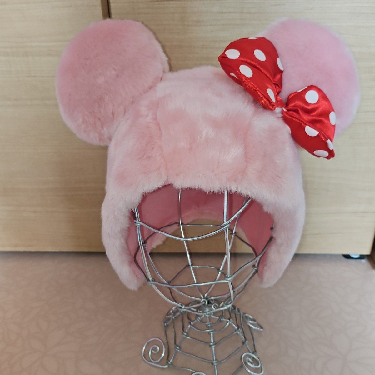 美品 希少 キッズサイズ 子供用 ディズニーリゾート ミニー ファン