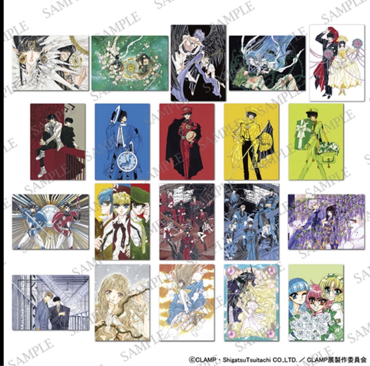 CLAMP展 エキシビジョンカードコレクション CLAMP EXHIBITION CARD
