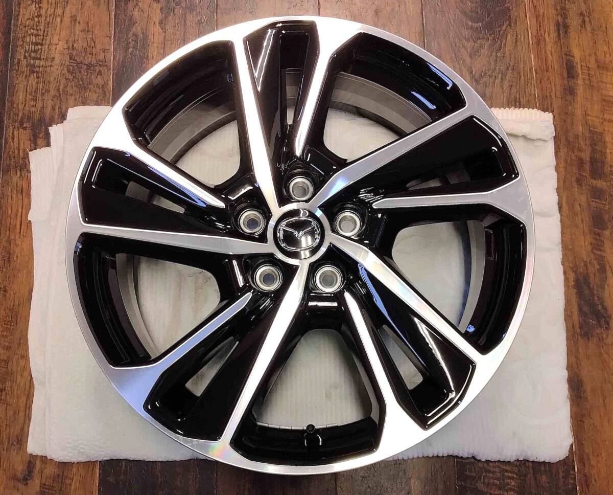 Yahoo!オークション - マツダ CX-3 Vivid Monotone用 純正ホイール 18
