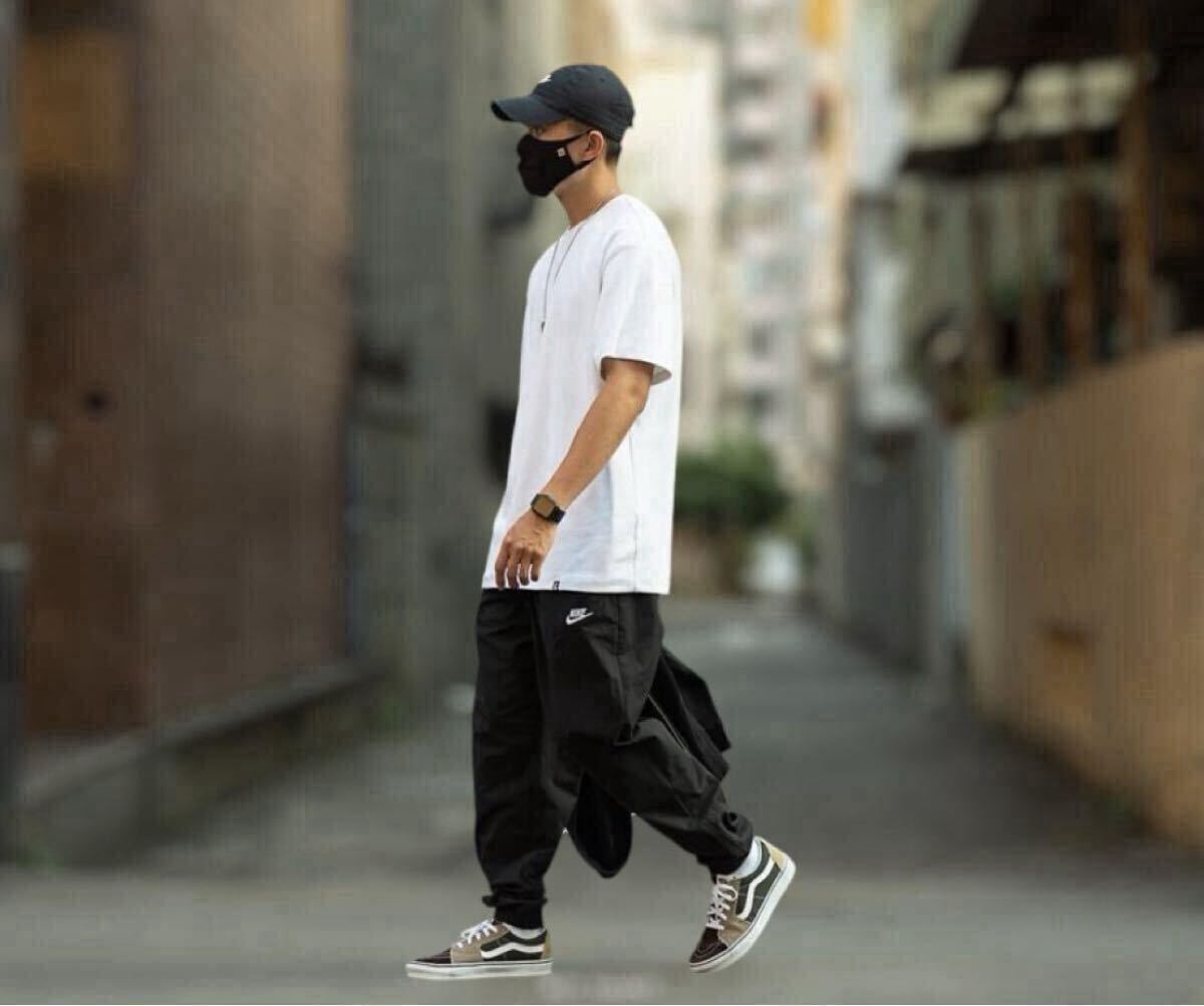 2XL 新品 NIKE ナイキ ウーブンパンツ ナイロンパンツ ブラック 黒