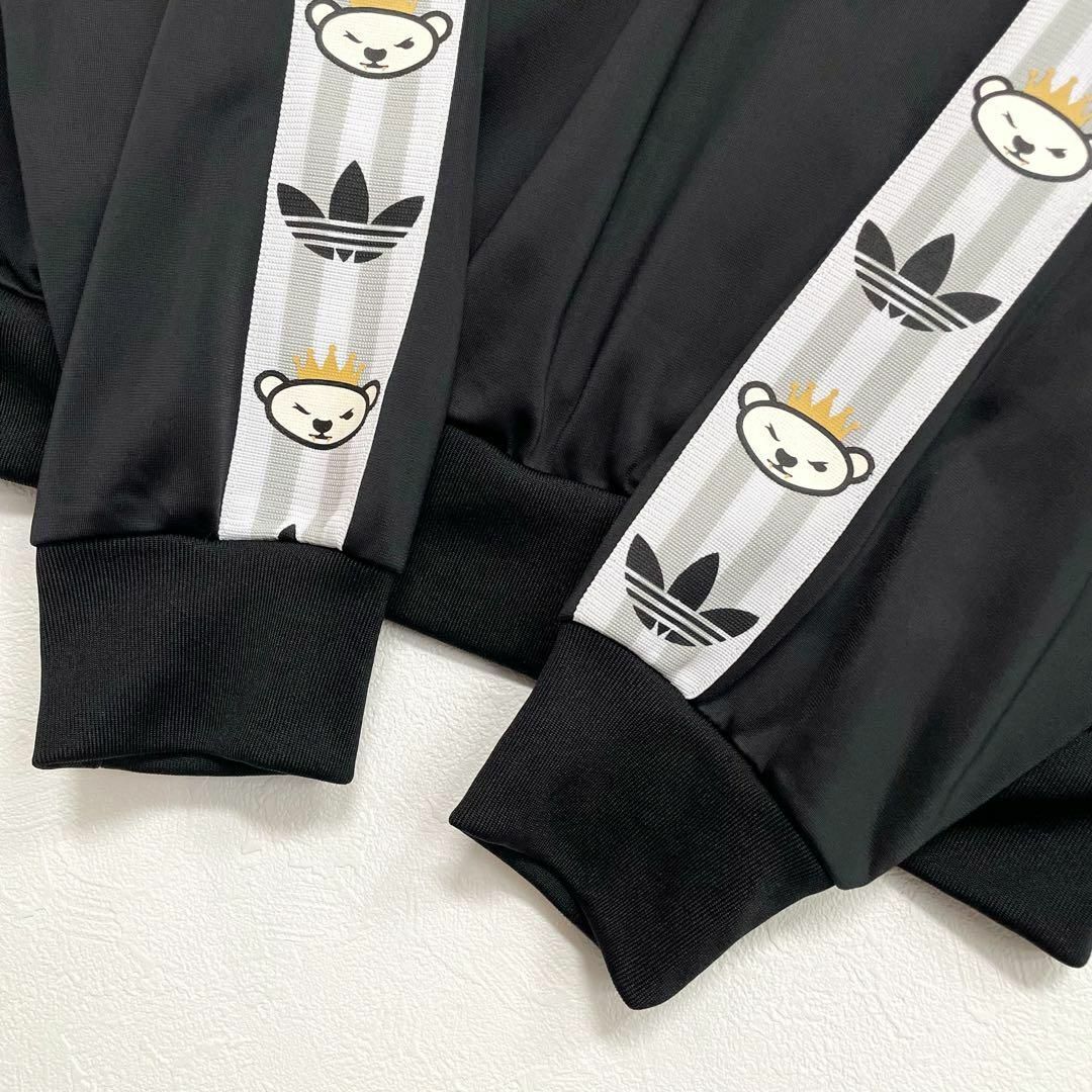 アディダス NIGO コラボ ジャージ セットアップ 25周年 サイズ違い 黒