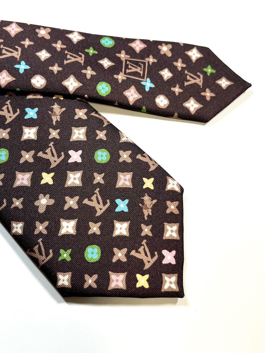 超希少未使用LOUIS VUITTON ネクタイ モノグラム クラギー レア