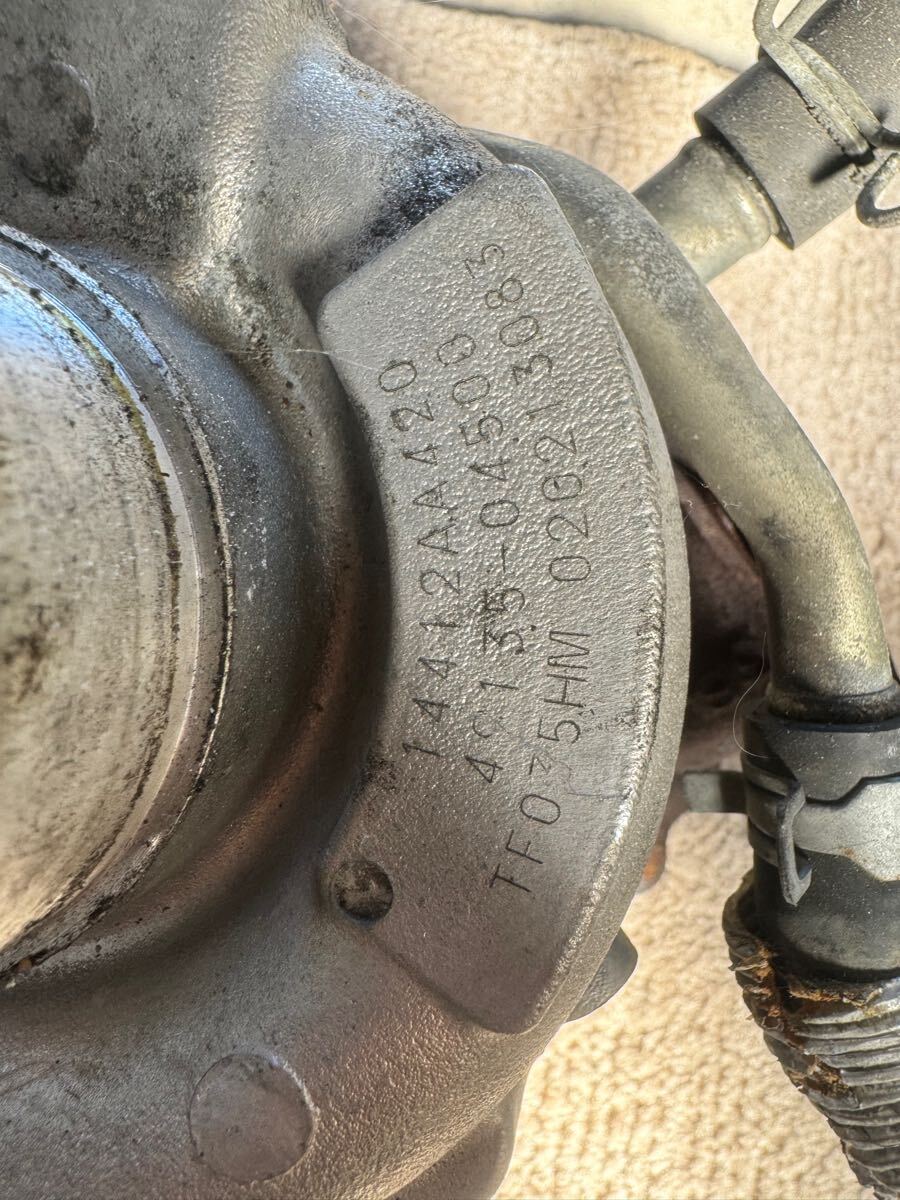 SG5 フォレスター タービン 14412AA420 TF035HM 中古 送料無料ターボ
