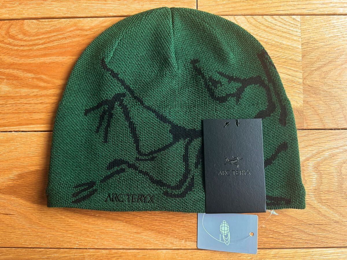 激レア 2024 新品】ARC'TERYX Bird Head Toque Eden/Black