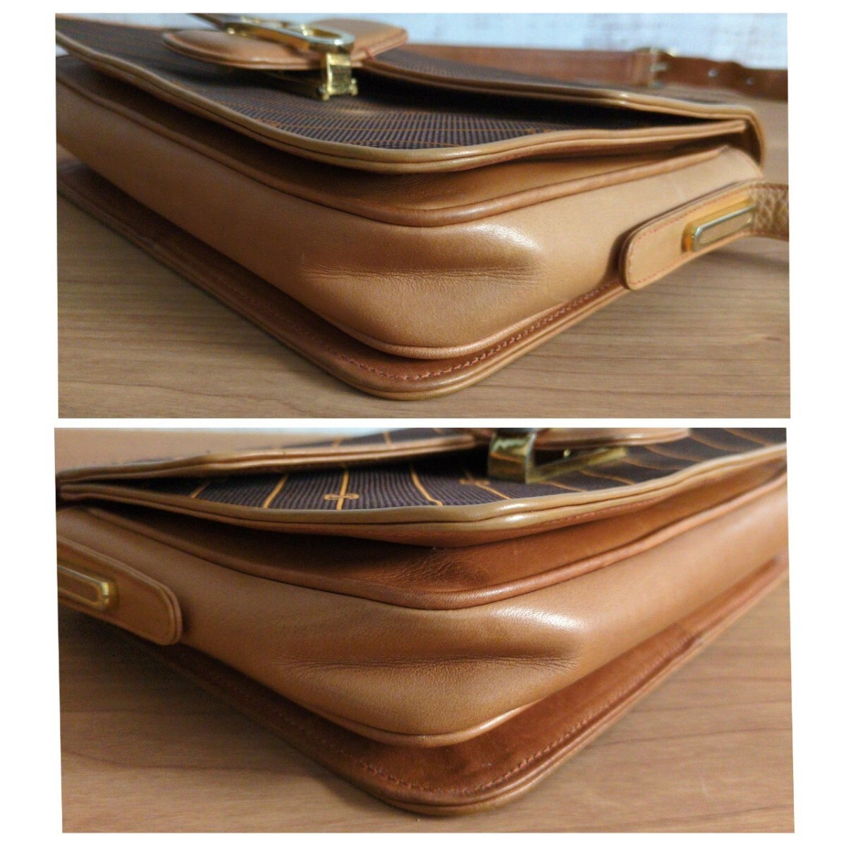 美品 GUCCI オールドグッチ ヴィンテージ 流れ星 GG柄 ショルダー