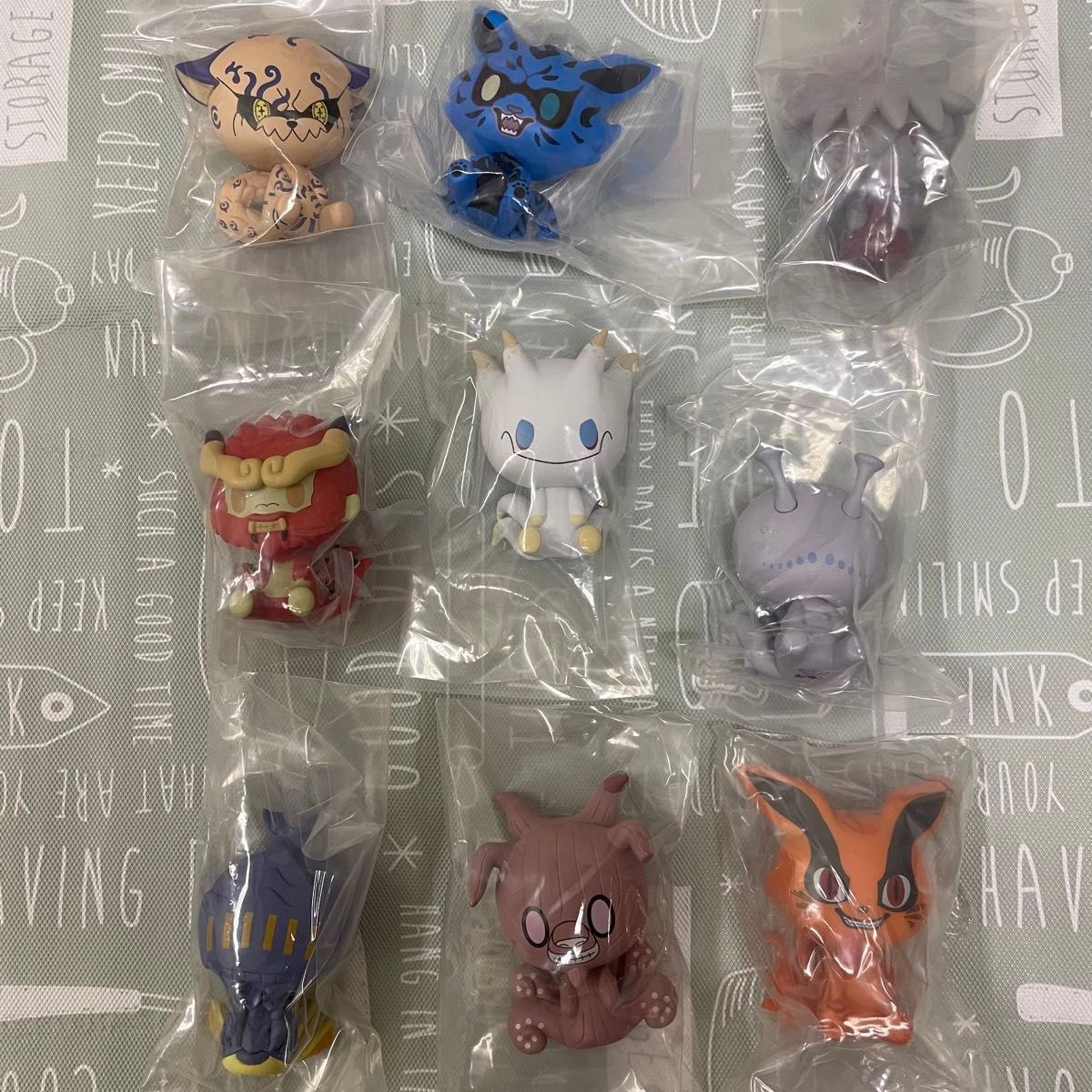 一番くじ NARUTO ナルト疾風伝 繋がる思い 尾獣ちょこのっこ コンプ