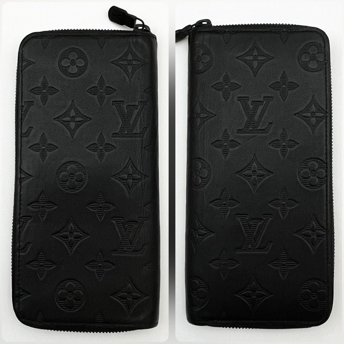 極美品】ルイヴィトン LOUIS VUITTON モノグラム シャドウ ジッピー
