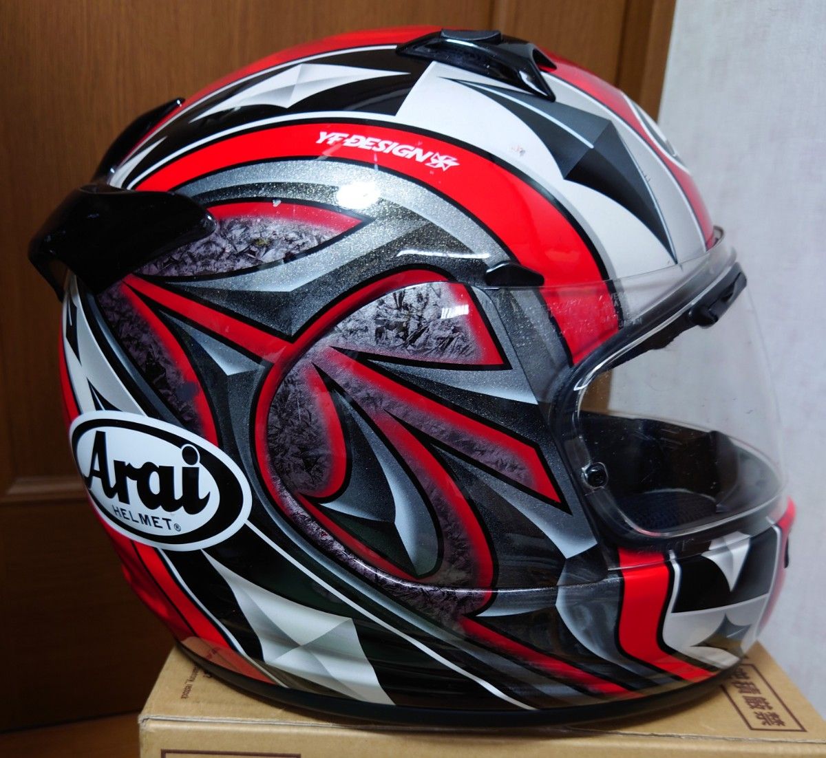 Arai QUANTUM-J 57／58cm 2012年2月製造 口元ダクト欠品｜Yahoo!フリマ