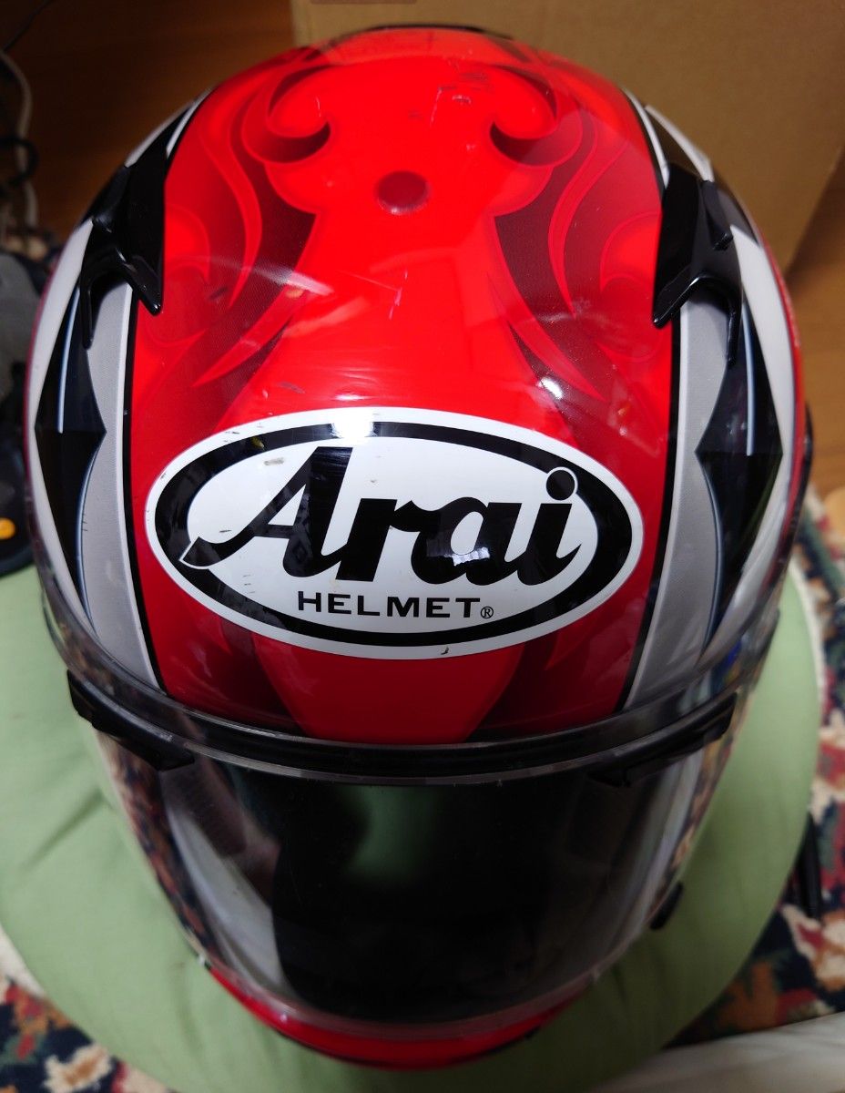 Arai QUANTUM-J 57／58cm 2012年2月製造 口元ダクト欠品｜Yahoo!フリマ